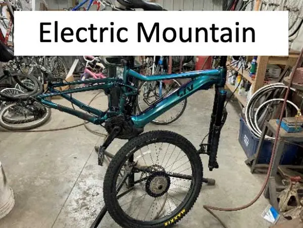 Lake Area Bike, electric mountain bike